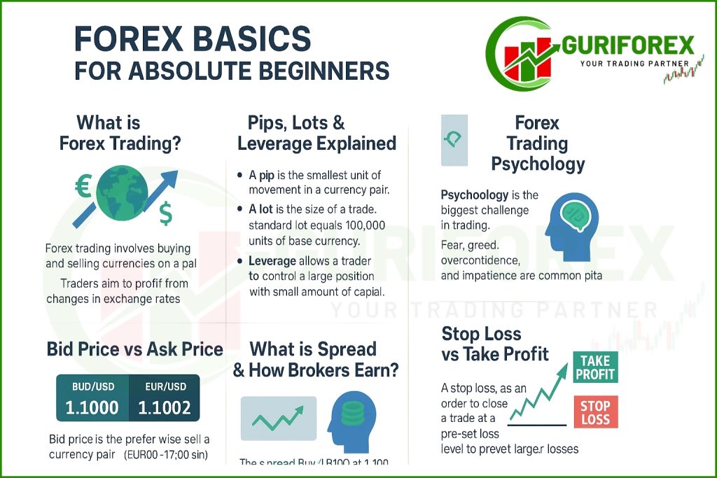 Forex Basics for Absolute Beginners – 7 Keys you must know